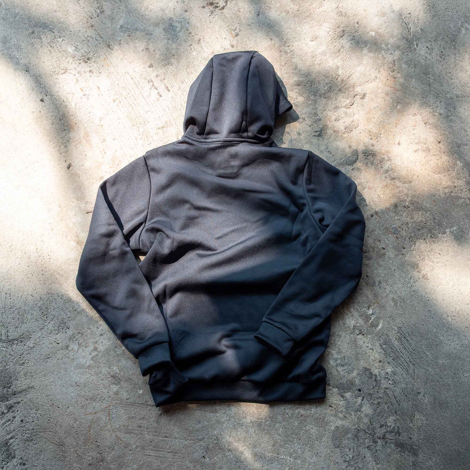 The back of a Pressio Men's Hoodie from the range of EMF Official Licensed Merchandise (8331733696674)