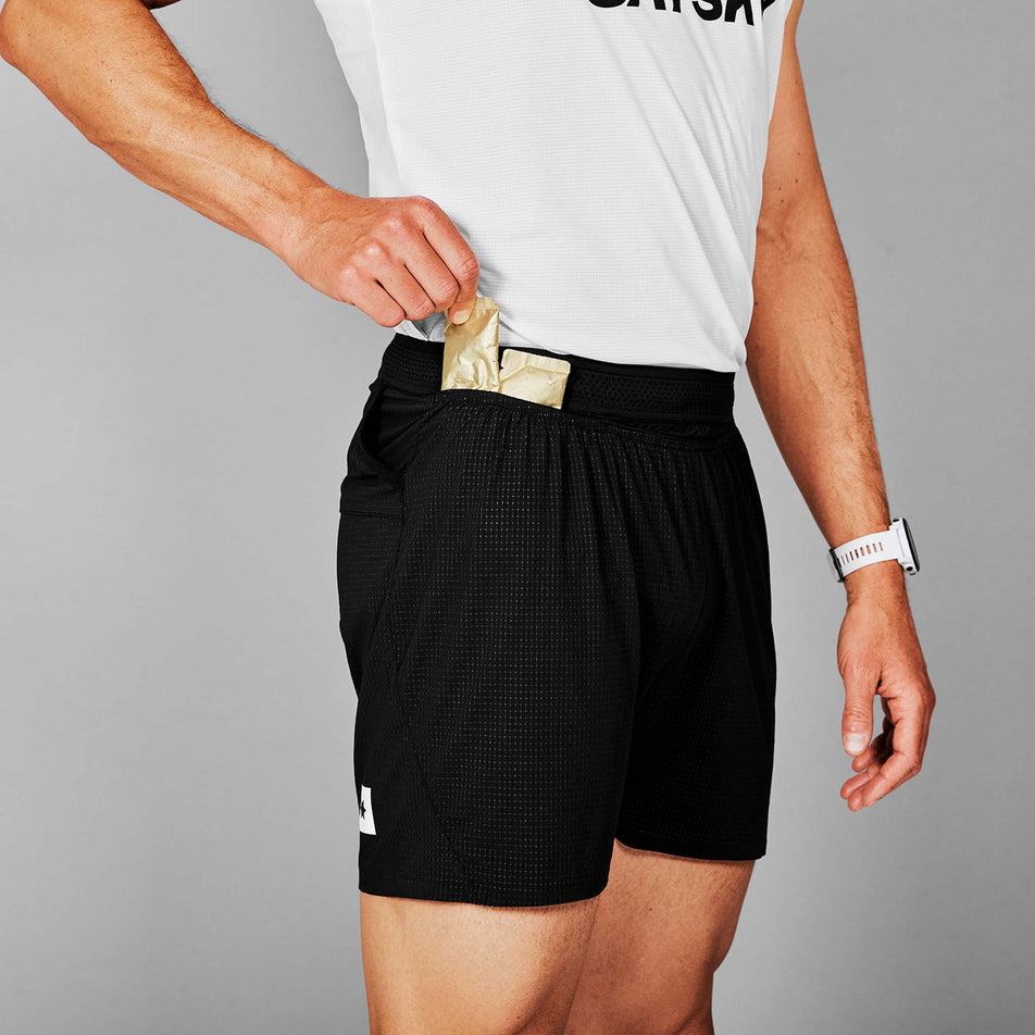A model wearing a pair of SAYSKY Men's Flow Shorts 5
